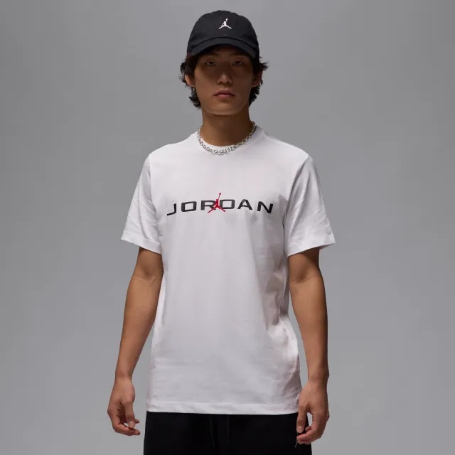 Nike Jordan Air Men's T-Shirt - White - Cotton