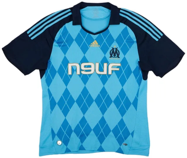 adidas 2008-09 Olympique Marseille Away Shirt Ben Arfa #20 - 6/10 - (XL)