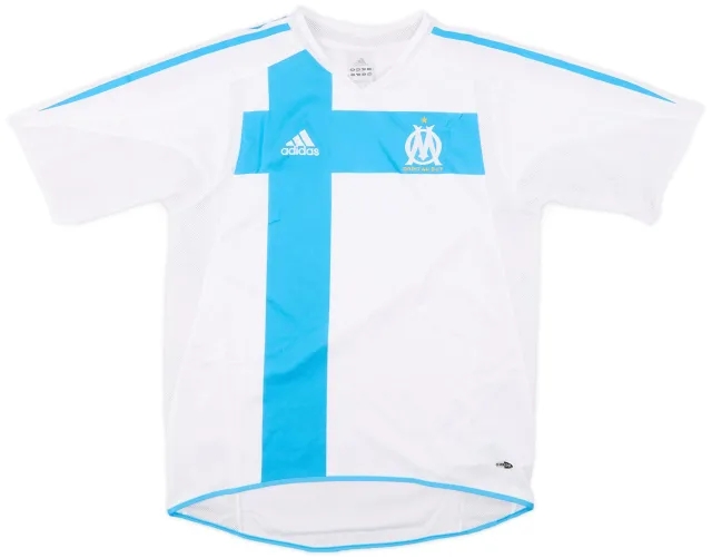 adidas 2004-05 Olympique Marseille Home Shirt Nasri #22 - 8/10 - (S)
