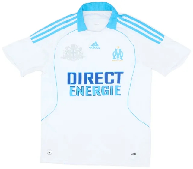 adidas 2008-09 Olympique Marseille Home Shirt Ben Arfa #20 - 7/10 - (XL)