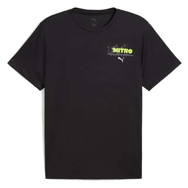 Puma Graphics Running Nit Short Sleeve T-shirt