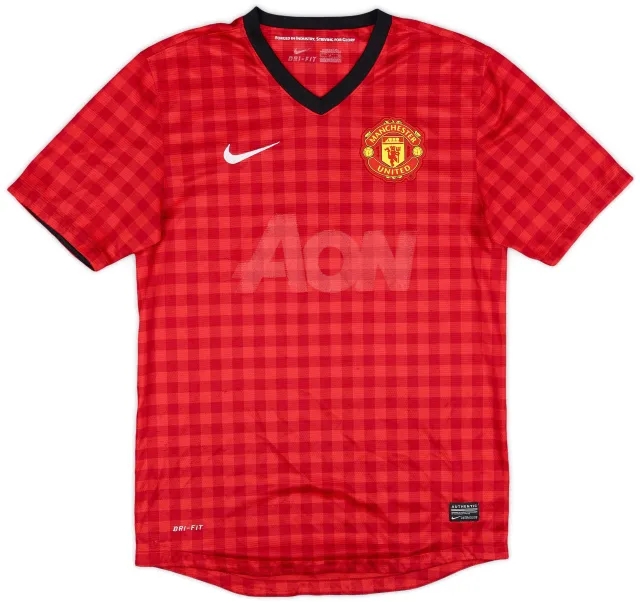 Nike 2012-13 Manchester United Home Shirt - 4/10 - (M)