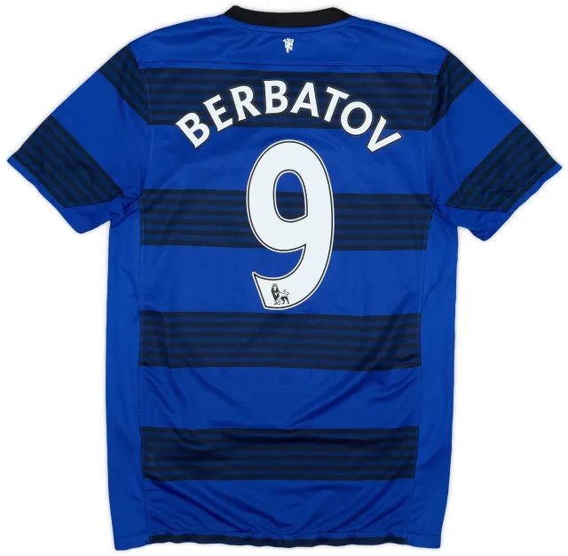 Nike 2011-13 Manchester United Away Shirt Berbatov #9 - 7/10 - (S)