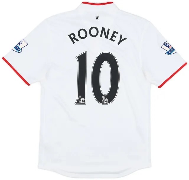 Nike 2012-14 Manchester United Away Shirt Rooney #10 - 7/10 - (S)