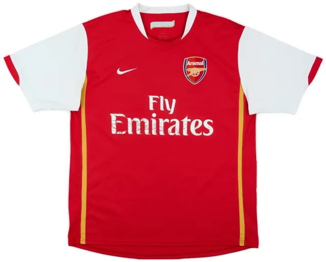 Nike 2006-08 Arsenal Home Shirt - 5/10 - (L)