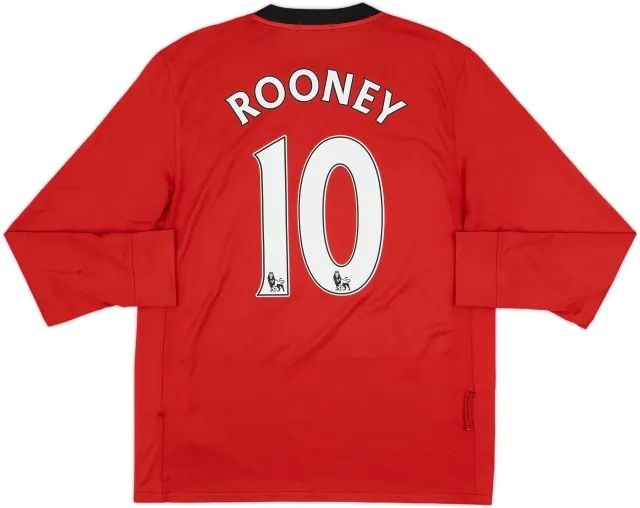 Nike 2009-10 Manchester United Home Shirt Owen #7 - 5/10 - (M)