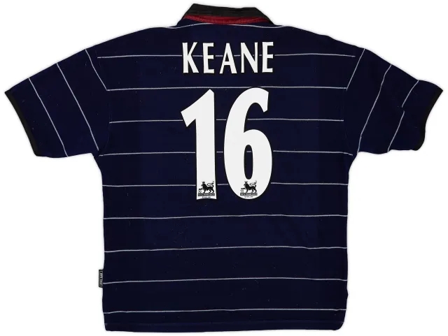 Umbro 1999-00 Manchester United Away Shirt Keane #16 - 5/10 - (M)