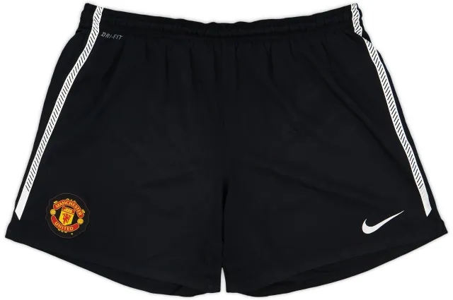 Nike 2010-11 Manchester United Away Shorts - 6/10 - (L)