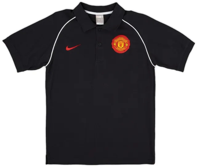 2009-10 Manchester United Nike Polo Shirt - 9/10 - (S)