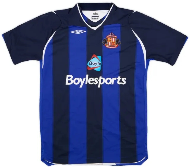 Umbro 2008-09 Sunderland Away Shirt - 9/10 - (L.Boys)