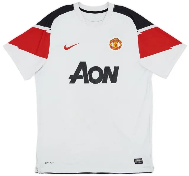Nike 2010-12 Manchester United Away Shirt - 5/10 - (L)