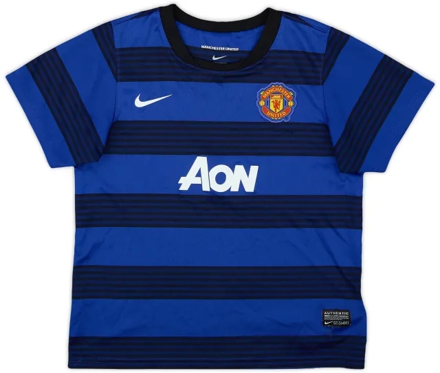 Nike 2011-13 Manchester United Away Shirt - 7/10 - (7-8 Years)