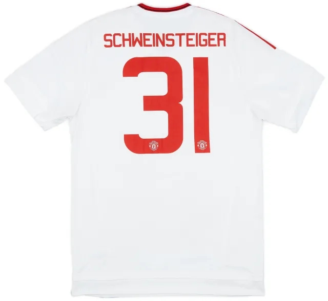 adidas 2015-16 Manchester United Away Shirt Schweinsteiger #31 - 5/10 - (M)