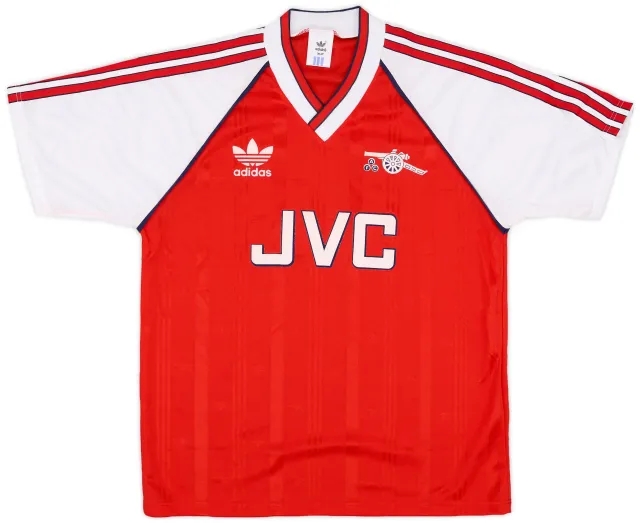 adidas 1988-90 Arsenal Home Shirt - 8/10 - (M)