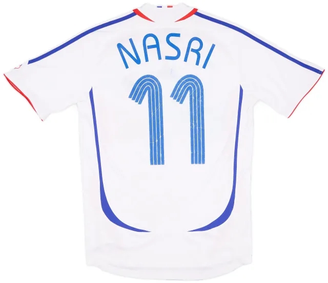 adidas 2006 France Away Shirt Nasri #11 - 5/10 - (S)