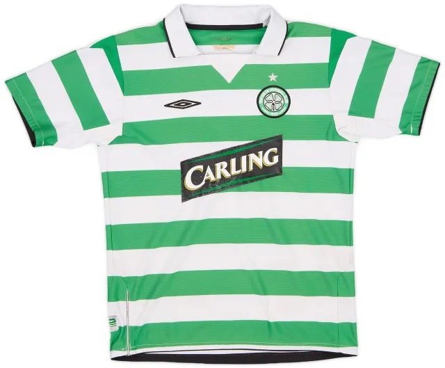 Umbro 2004-05 Celtic Home Shirt - 5/10 - (M.Boys)