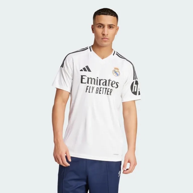 adidas Real Madrid Mens SS Home Shirt 2024/25