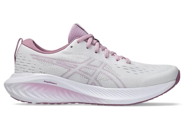 Women's Asics Gel-Excite 10 Running Shoes - White/Mauve