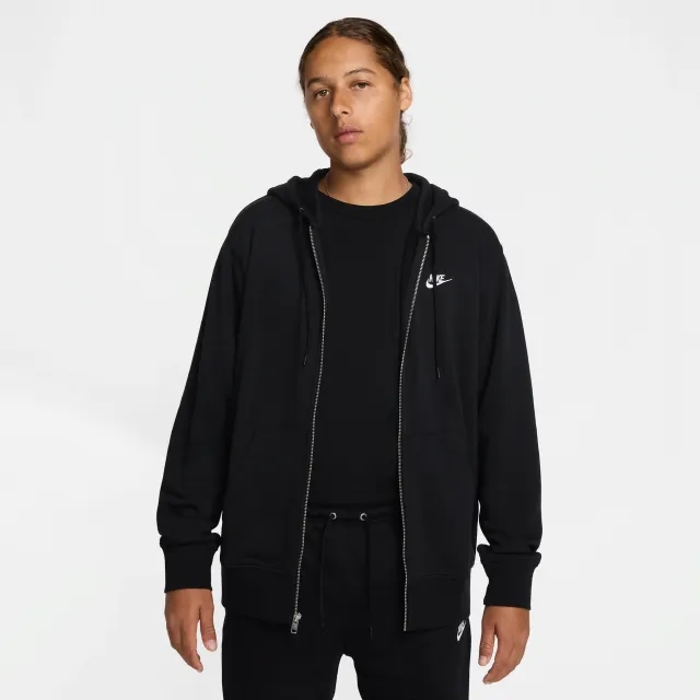 Nike Club Men Hoodies - Black
