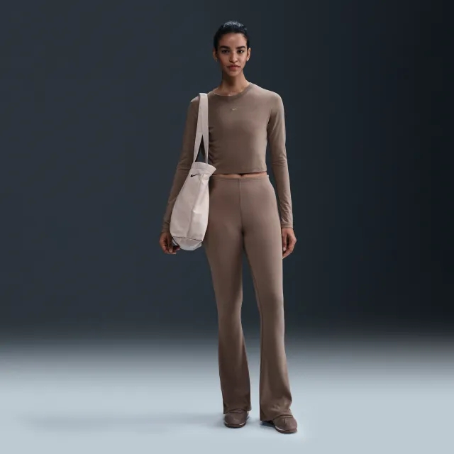 Nike Chill Knit Women Leggings - Beige