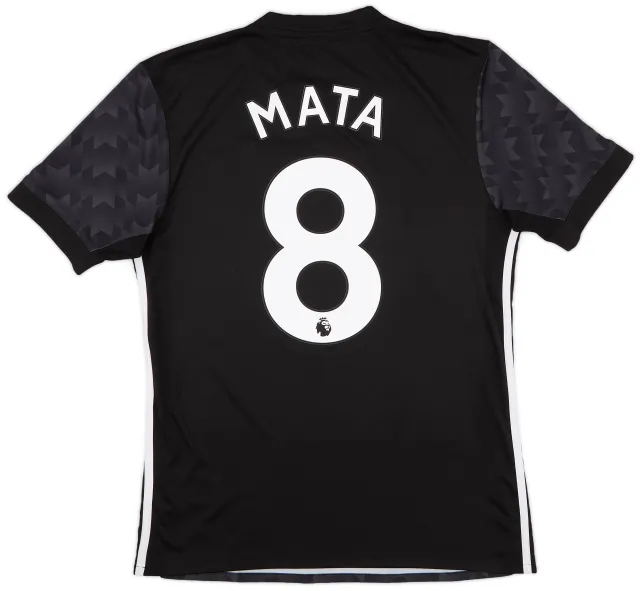 adidas 2017-18 Manchester United Away Shirt Mata #8 - 6/10 - (S)