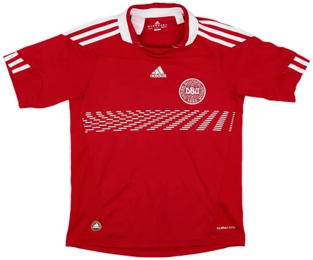 adidas 2010-11 Denmark Home Shirt - 7/10 - (M.Boys)