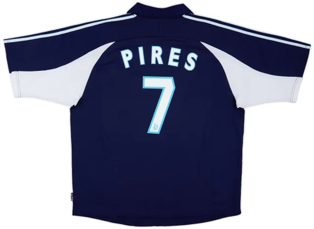 adidas 1999-00 Olympique Marseille Away Shirt Pires #7 - 8/10 - (XL)