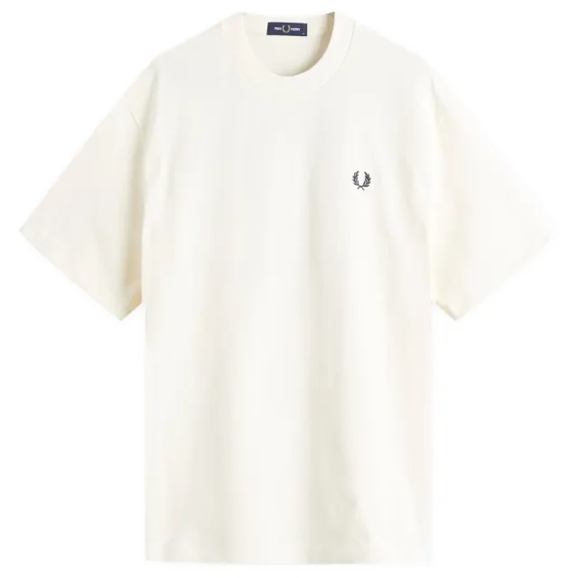 T-Shirt Fred Perry Embroidered Champion T-Shirt Ecru Xl