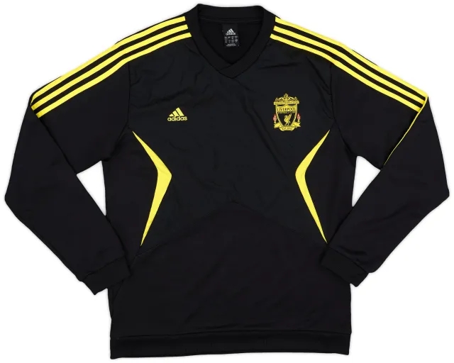 2010-11 Liverpool adidas Drill Top - 8/10 - (L/XL)