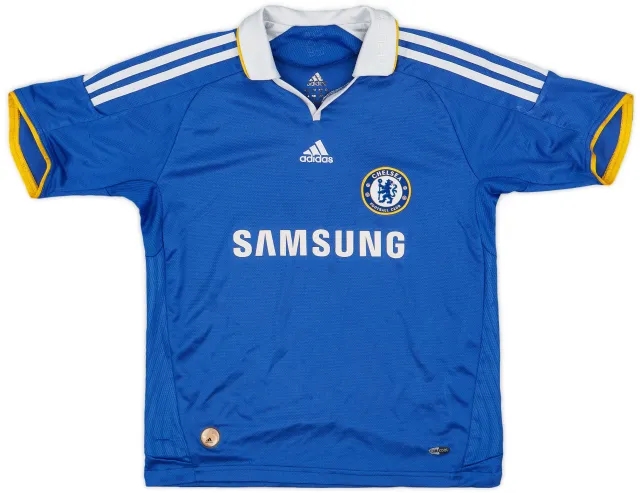 adidas 2008-09 Chelsea Home Shirt - 6/10 - (L.Boys)