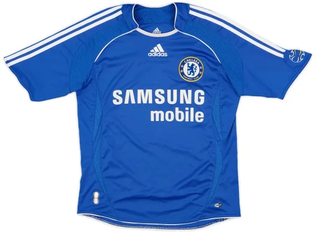adidas 2006-08 Chelsea Home Shirt - 8/10 - (L.Boys)