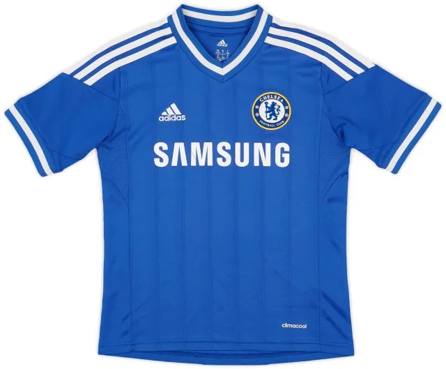 adidas 2013-14 Chelsea Home Shirt - 7/10 - (S.Boys)