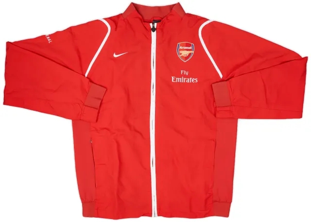 2006-07 Arsenal Nike Track Jacket - 9/10 - (XL)