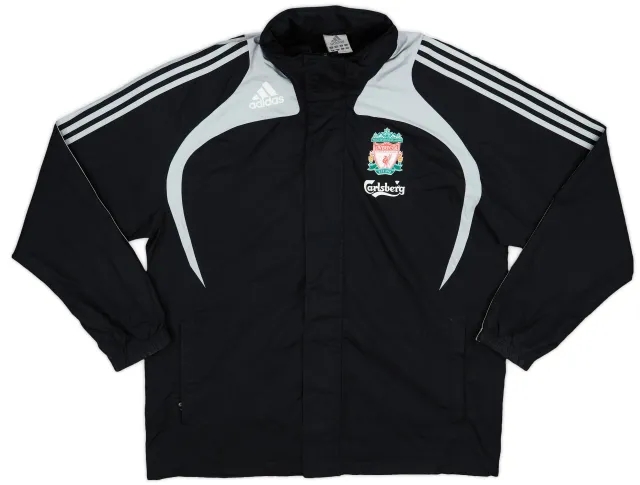 2008-09 Liverpool adidas Rain Jacket - 6/10 - (L)