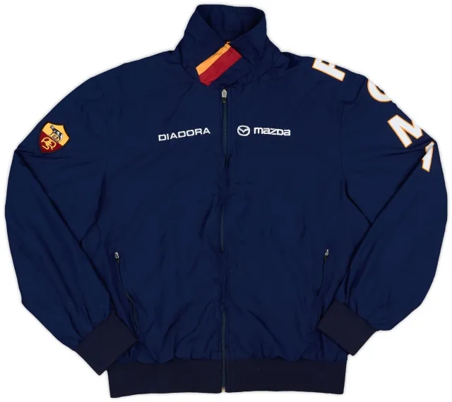 2005-06 Roma Diadora Track Jacket - 8/10 - (L)