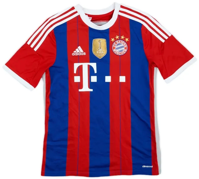 adidas 2014-15 Bayern Munich Home Shirt - 7/10 - (XL.Boys)