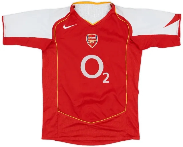 Nike 2004-05 Arsenal Home Shirt - 6/10 - (L.Boys)