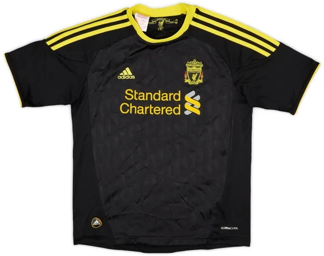 adidas 2010-11 Liverpool Third Shirt - 8/10 - (M.Boys)