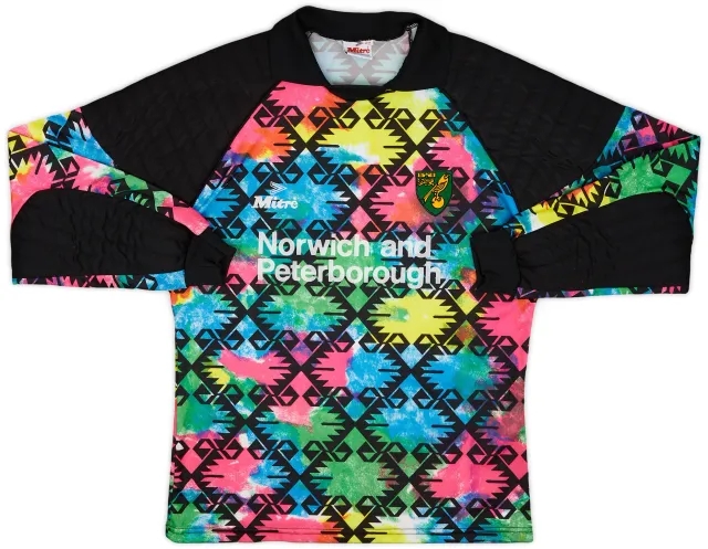 1994-96 Norwich GK Shirt - 8/10 - (M)
