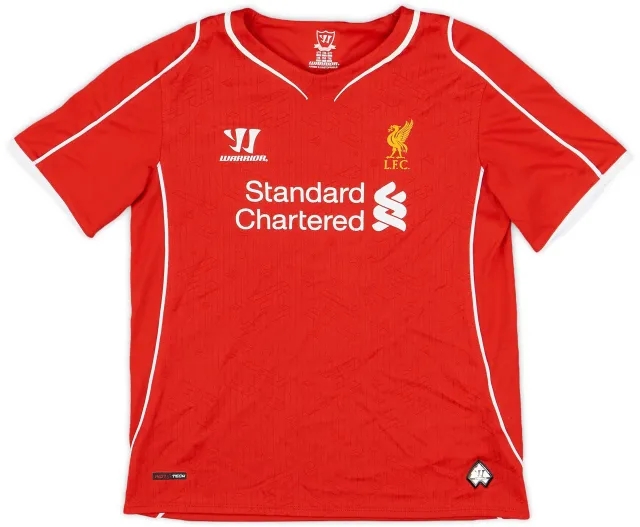 2014-15 Liverpool Home Shirt - 8/10 - (6-7 Years)