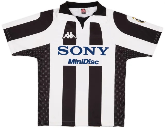 Kappa 1997-98 Juventus Centenary Basic Home Shirt - 6/10 - (M)