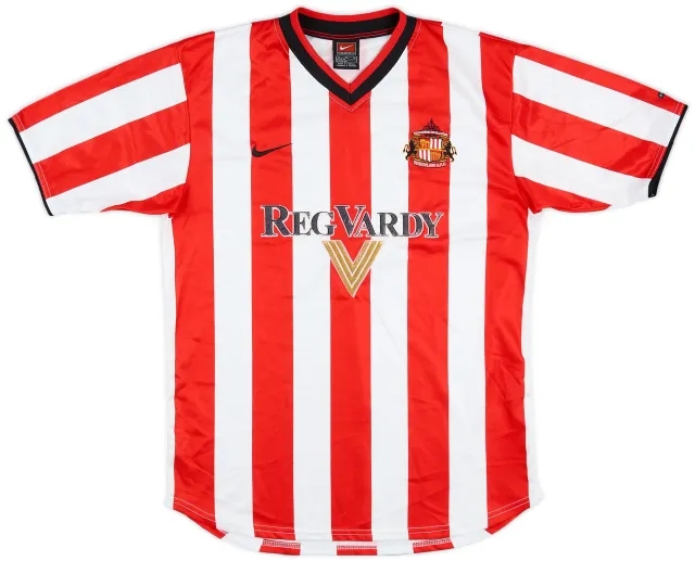 Nike 2000-02 Sunderland Home Shirt - 7/10 - (XL.Boys)