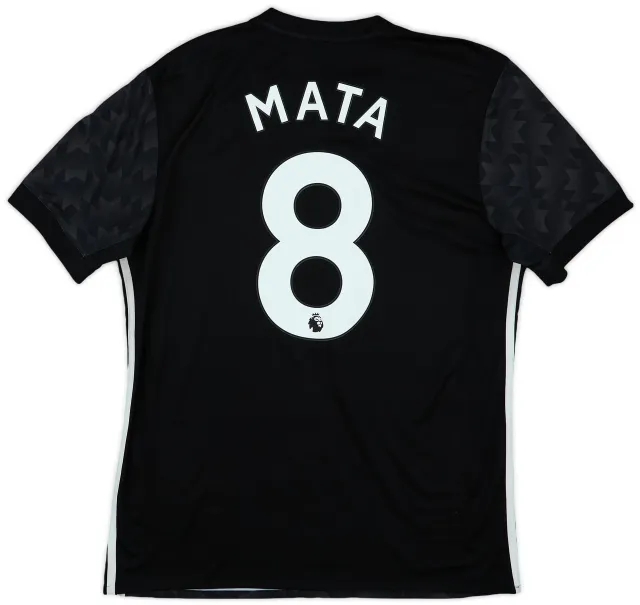 adidas 2017-18 Manchester United Away Shirt Mata #8 - 6/10 - (M)