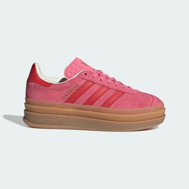 Adidas Originals Older Kids Gazelle Bold Trainers in Pink