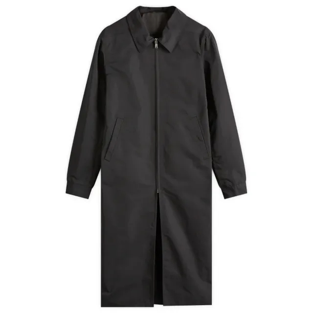 Rick Owens Men's Brad Long Tech Jacket Black