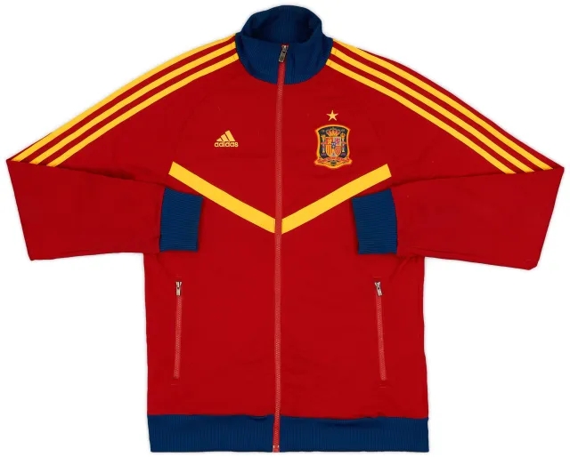 2013-14 Spain adidas Track Jacket - 9/10 - (M)