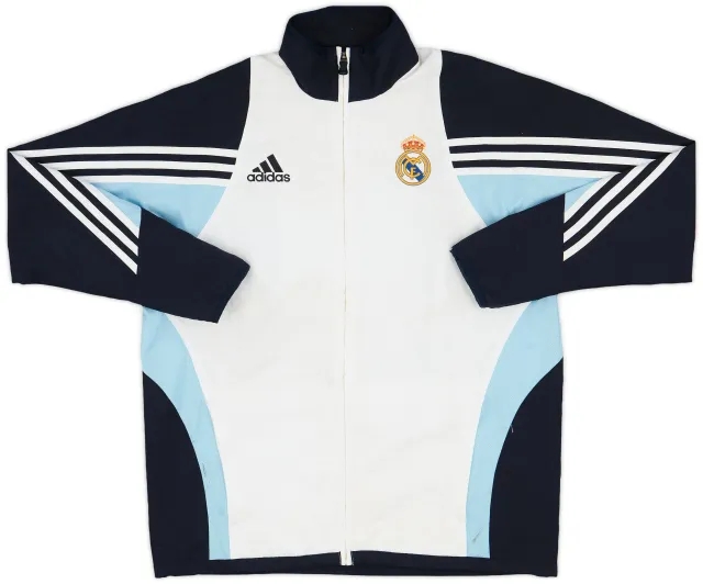 2004-05 Real Madrid adidas Track Jacket - 6/10 - (XL.Boys)