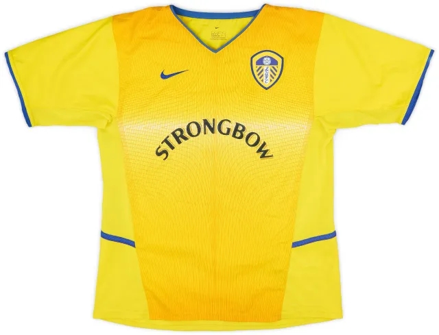 Nike 2002-03 Leeds United Away Shirt - 8/10 - (L.Boys)