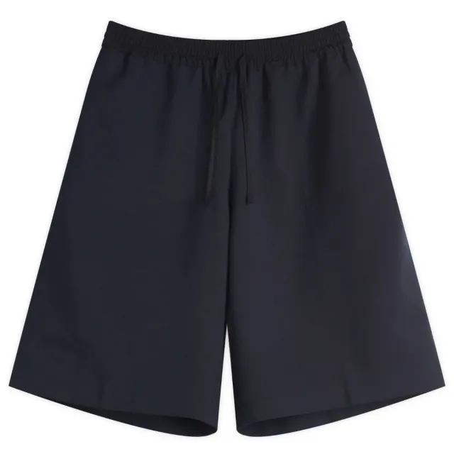 Studio Nicholson Men's Drawstring Shorts Darkest Navy