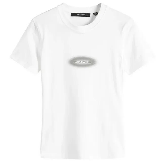Daily Paper Women's Dotted Type T-Shirt White